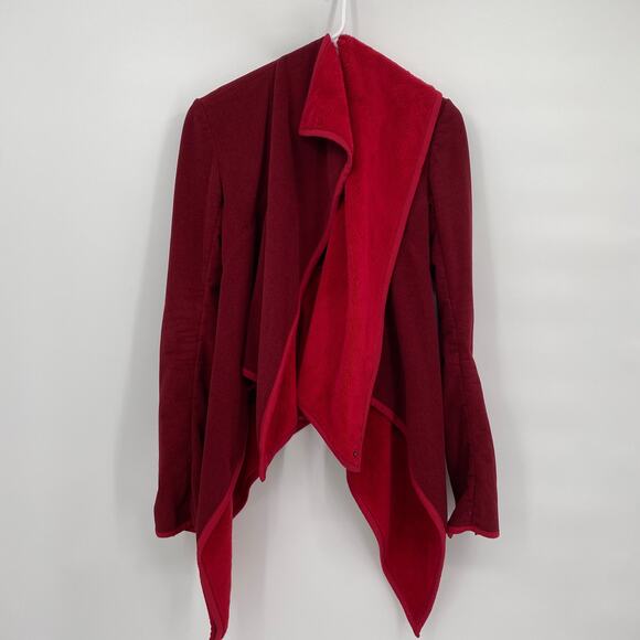 Lululemon Presence Of Mind Jacket Deepest Cranberry Jacket Red Women's Size 4 - Picture 5 of 12